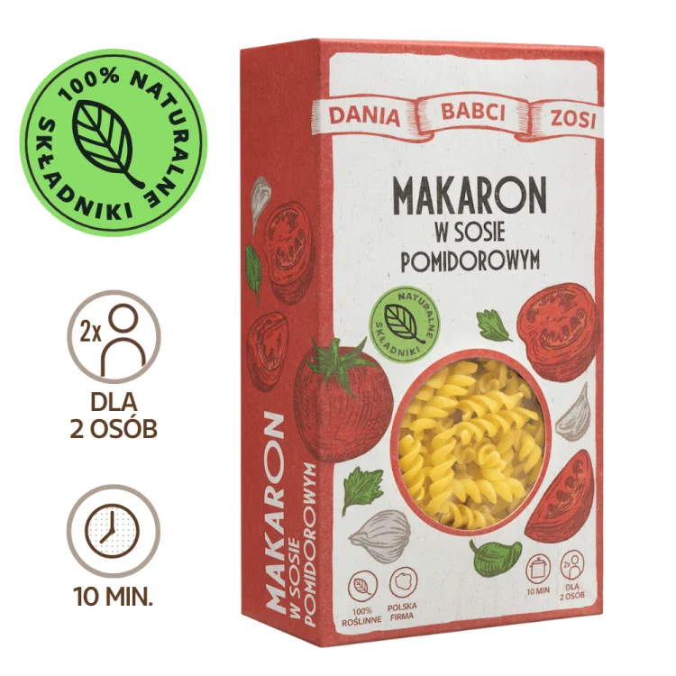 Makaron w sosie pomidorowym Dania Babci Zos.png