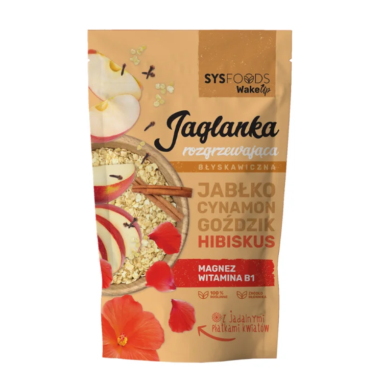 Jaglanka rozgrzewająca jabłko cynamon goździk hibiskus Dania Babaci Zosi allegro.png