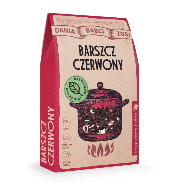 Zupa barszcz czerwony Dania Babaci Zosi allegro.png