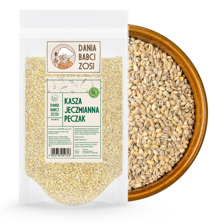 Kasza jęczmienna pęczak 1 kg - Dania Babci Zosi